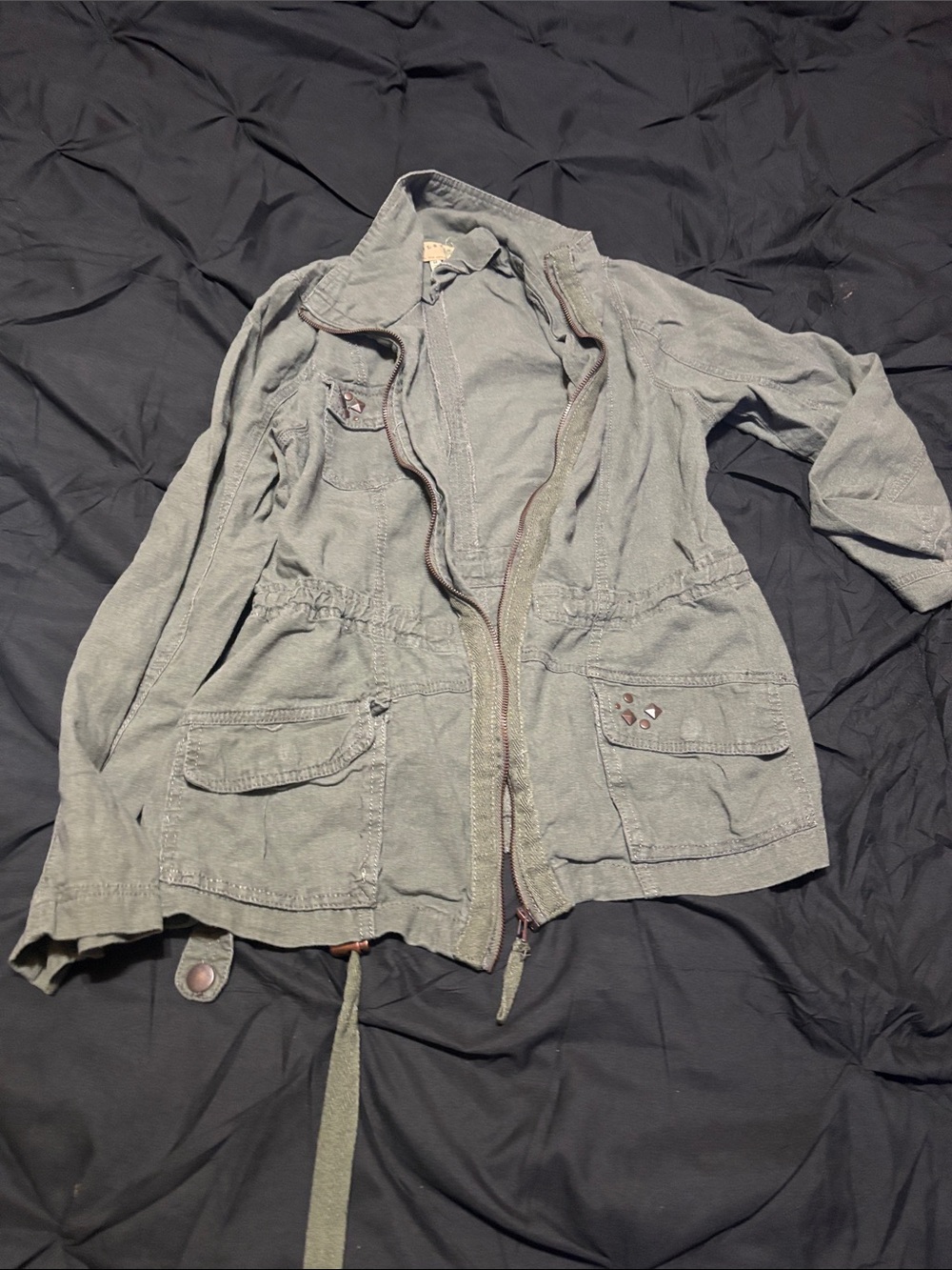 Ashley By 26 International Olive Green Jacket